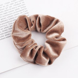 30 colors Velvet Scrunchie Women Girls Elastic Hair Rubber Bands Accessories Gum For Women Tie Hair Ring Rope Ponytail Holder