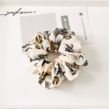 2019 Fashion Hair Accessories Women Scrunchie Ponytail Holder Flower Scrunchies Pack Hair Ties Elastics Hair Bands for Girls