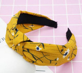 Vintage Style Elastic 1PC Lady Hairband Knot Turban Female Tied Headband 2018 HeadWrap Hair Accessories for Women Bandana