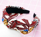 Vintage Style Elastic 1PC Lady Hairband Knot Turban Female Tied Headband 2018 HeadWrap Hair Accessories for Women Bandana