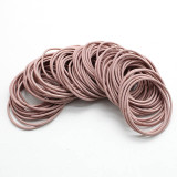 50pcs/lot 5CM Hair Accessories women Rubber bands Scrunchy Elastic Hair Bands Girls Headband decorations ties  Gum for hair