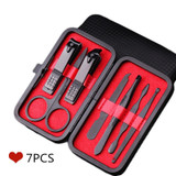 7Pcs Black Stainless Steel Tools Set