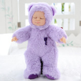 Reborn Baby Dolls Babies Pvc Kids Plush Stuffed Toy for Baby Birthday Gifts Kawaii Sleeping Doll Children Toys