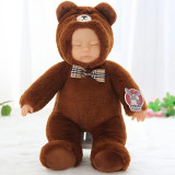 Reborn Baby Dolls Babies Pvc Kids Plush Stuffed Toy for Baby Birthday Gifts Kawaii Sleeping Doll Children Toys