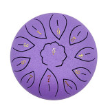 6 inch Steel Tongue Drum 11 Tune Notes Percussion Musical Instrument Hand Pan Tank Drum with Bag Drumsticks Sticker for Beginner
