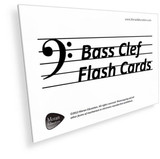 Bass Clef Flash Cards - PDF