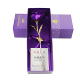 24K Foil Plated Rose Gold Rose 24K Foil Plated Rose Gold Rose