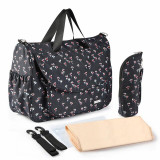 6pcs Fashion Mummy Maternity Diaper Bag Large Nursing Bag Travel Backpack Designer Stroller Baby Bag Baby Care Nappy Backpack