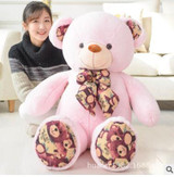 Kawaii big size Teddy bear doll plush toys print hugs Giant teddy bears Stuffed birthday gifts