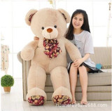 Kawaii big size Teddy bear doll plush toys print hugs Giant teddy bears Stuffed birthday gifts