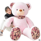Kawaii big size Teddy bear doll plush toys print hugs Giant teddy bears Stuffed birthday gifts