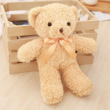 30cm Lovely Teddy Bear Stuffed Animals Plush Toy Dressing Sweater Ribbon Teddy Bears Doll Kids Toys Girls Baby Gifts
