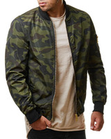 Camouflage Bomber Jacket