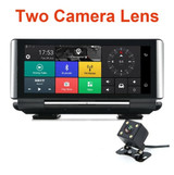 E-ACE Car DVR GPS 4G Navigation Tracker 6.86" Android 5.1 Car Camera WIFI 1080P ADAS Video Recorder For Car Tourism Navigators