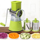 DUOLVQI Manual Vegetable Cutter Slicer Kitchen Accessories Multifunctional Round Mandoline Slicer Potato Cheese Kitchen Gadgets