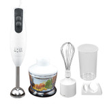 Hand Blender 4 in 1 Portable Immersion Blender for Kitchen Food Processor Stick with Chopper Whisk Electric Juicer Mixer