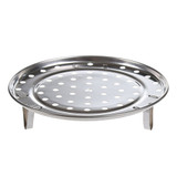 Pot Steaming Tray Stand Cookware Tool Multifunctional Home Kitchen Round Stainless Steel Steamer Rack Insert Stock Drop Shipping