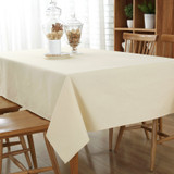 Candy Colour Linen Cotton Table Cloth Dustproof Modern Rectangle Tablecloth Dining Table Cover For Kitchen Home Decor
