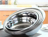 6pcs/set Stainless Steel Bowls Set Home Kitchen Baking Mixing Basin Soup Bowl Fruit Storage Baby Kids Bowl