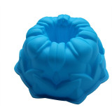 Silicone big Cake Molds Flower Crown shape Cake Bakeware Baking Tools 3D Bread Pastry mould Pizza Pan DIY birthday wedding party