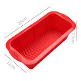 Rectangle Shape Toast Bread Mold Silicone Jelly Ice Baking Mould DIY Cake Decorations Loaf Pan Bakeware Random Color