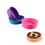 FILBAKE 3D Silicone for Soap Cupcake Cake Mold Round Shape Cake Pan Bread Chocolate Making Mold Bakeware DIY Baking Tools
