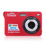 CDC32 2.7" TFT HD Digital Camera 18MP 8x Zoom Video Camera Smile Capture Mini Camera Anti-shake Digital Camcorder Support 32G