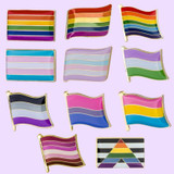 LGBT+ Pride Flag Pins