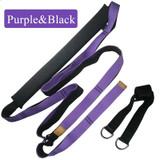 Yoga Strap Exercise Gym Belt Increase Flexibility for Yoga Pilates Ballet Stretching Waist Leg Resistance Fitness Bands