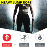 Heavy Jump Rope with Gloves