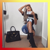 Black Fishnet Tights