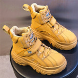 Women's Platform Sneakers Fashion Brand Women Chunky Sneakers Comfort  Casual Woman Dad Shoes Ladies Footwear Yellow
