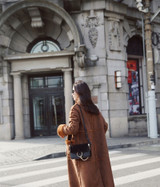 Women lambs wool coat female long thick warm shearling coats faux suede leather jackets autumn winter female outerwear