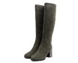 Fashion Women's Boots High Quality Kid Suede Comfortable Round Toe Square Heel Special Shoes New Solis Boots