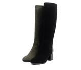 Fashion Women's Boots High Quality Kid Suede Comfortable Round Toe Square Heel Special Shoes New Solis Boots