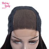 Lace Front Human Hair Wigs Pre Plucked Brazilian Virgin Body Wave Lace Front Hair Wig 150% Density