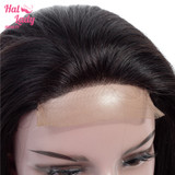 4X4 Lace Closure Human Hair Wigs Pre Plucked Brazilian Virgin Straight Lace Front Hair Wig 150%