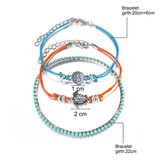 Multi Layer Turtle Bracelet