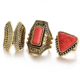 Statement Boho Stone Rings