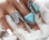 Statement Boho Stone Rings