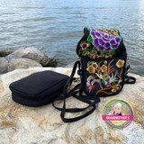 Embroidered Strap Bag Purse - $30 PROMO FREE SHIPPING