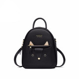Women leather backpack fashion designer bags famous brand women bags 2019 new cowhide backpack Leisure school bag