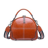 Real Leather Handbag New 2019 Fashion Handbag Korean Version Broadband Messenger Bag For Female Shoulder Bag