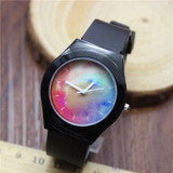 Galaxy Sports Watch with Silicone Strap