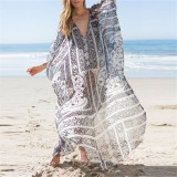 Cover Up Chiffon Swimsuit Beach Kaftan