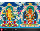 ★Free Download "Buddha,Bodhisattwa" EPS clipart,vector file,eps vector,Digital Download Art for Invitations,Prints,Crafts..