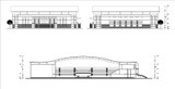 【Architecture CAD Projects】Stadium Design CAD Blocks,Plans,Layout V3