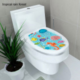 sticker WC cover toilet pedestal toilets stool toilet lid sticker WC home decoration Waterproof bathroom Accessories sticker WC cover toilet pedestal toilets stool toilet lid sticker WC home decoration Waterproof bathroom Accessories