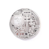 1PC Creative Souvenir Gold Plated Bitcoin Coin Collectible Great Gift Bit Coin Art Collection Physical Gold Commemorative Coin