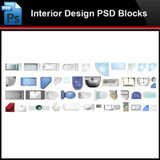 ★Photoshop PSD Blocks-Interior Design PSD Blocks -Bathroom facilities PSD Blocks V1